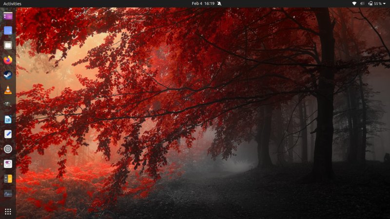 Traditional desktop layout