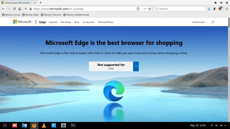 Edge browser support
