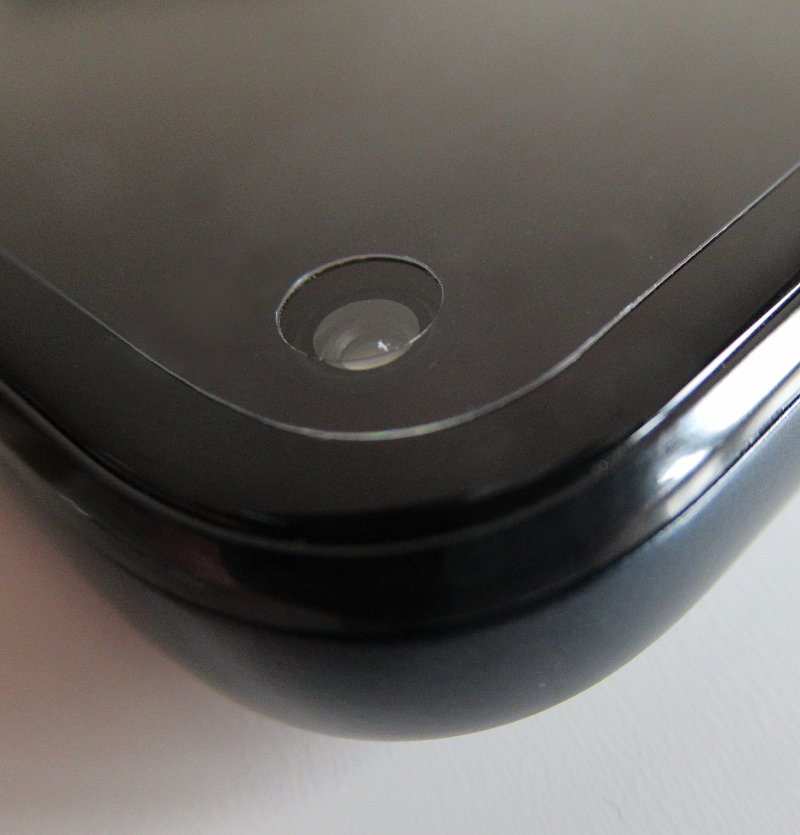 Screen protector, left edge