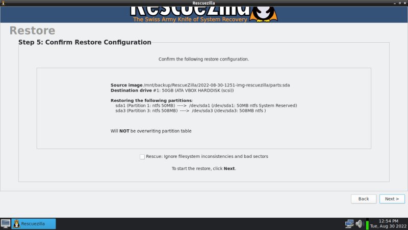 No overwrite summary