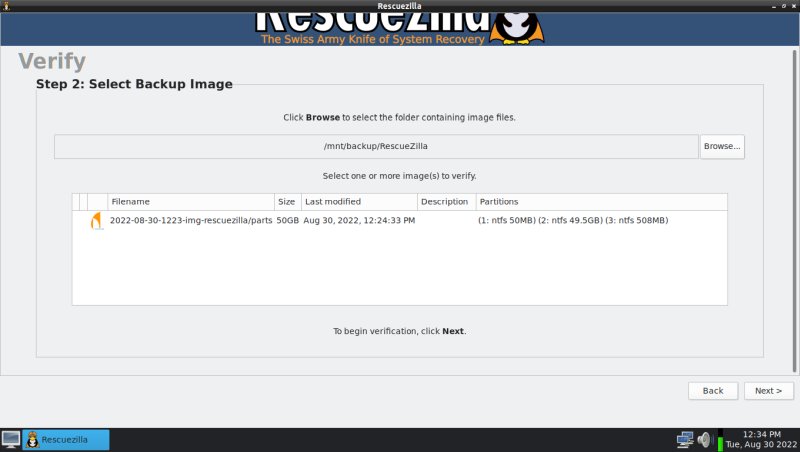 Verify, choose image