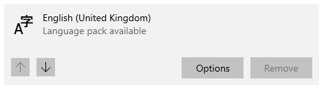 Layout cannot be removed
