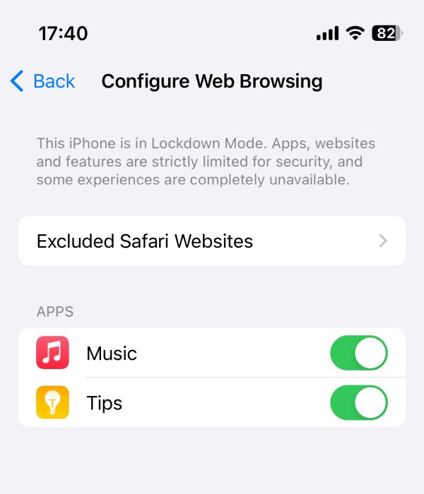 Lockdown mode teaser