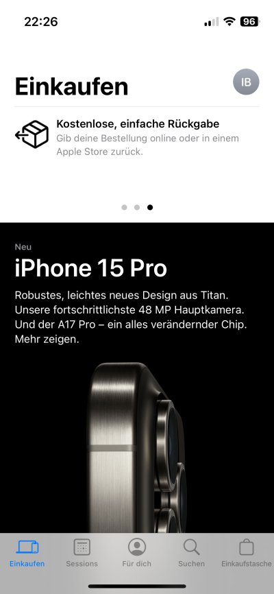 Apple Store in German