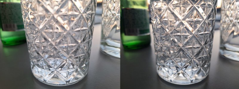 Comparison, One Zoom