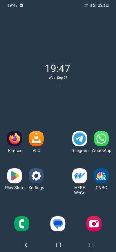 Home screen, almost done