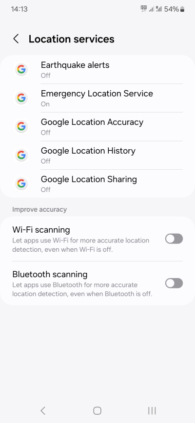 Location services