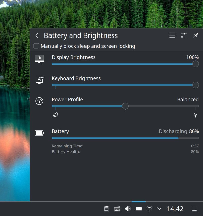 Battery indicator is back