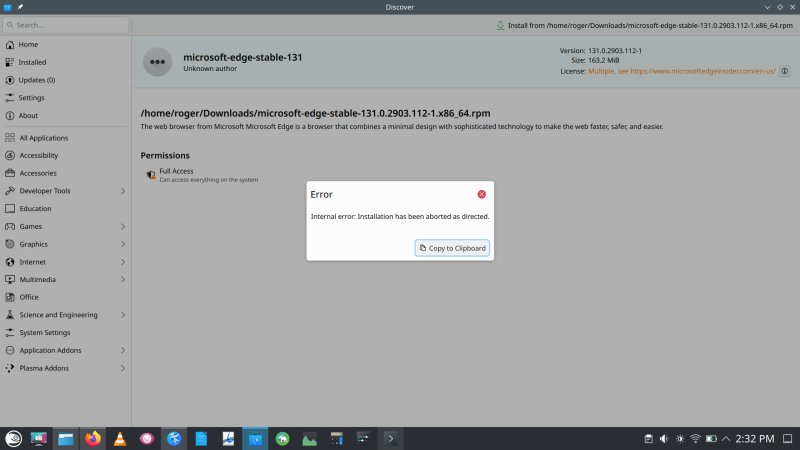 Edge, install issue, more
