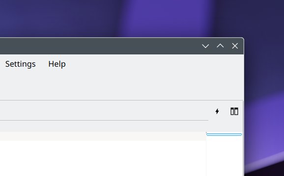 White border, program windows