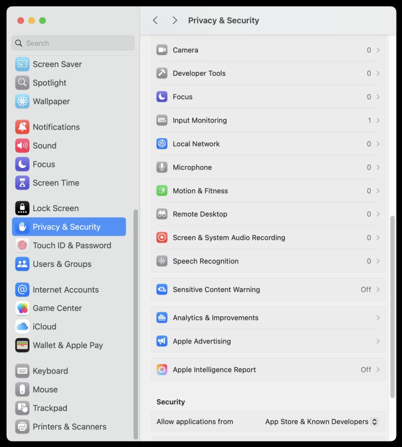 Privacy and security
