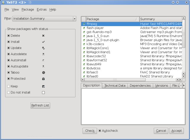 Install proprietary 3