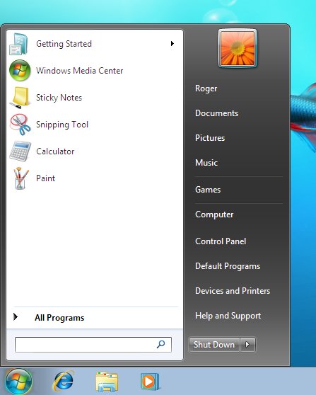 Start Menu