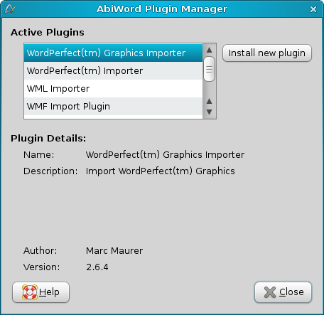 Plugins