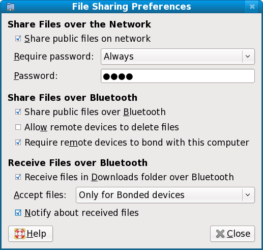 Filesharing