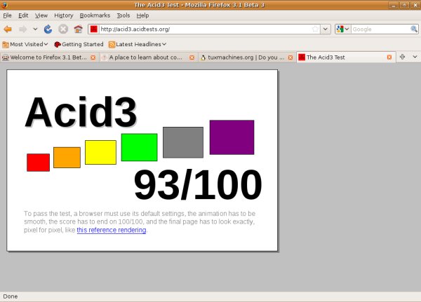 Firefox 3.1 acid