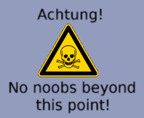 Noob warning