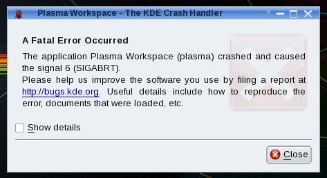 Plasma crash