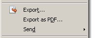 OO Export as PDF