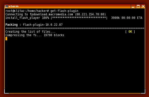 Flash install continued