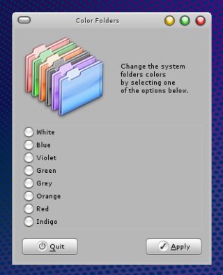 Dreamlinux color folders