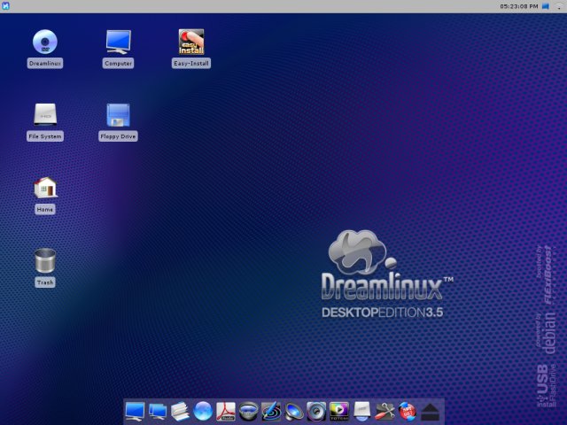 Dreamlinux desktop