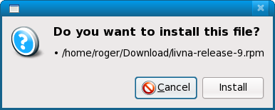 Fedora livna install
