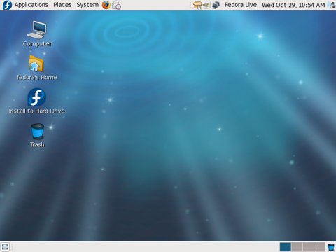 Fedora desktop