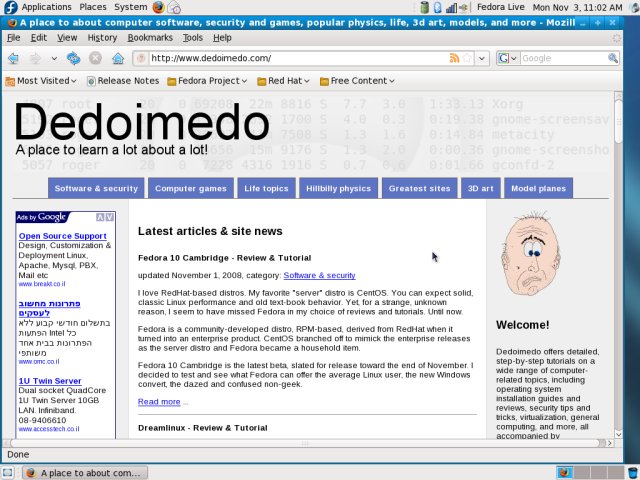 Fedora wireless working