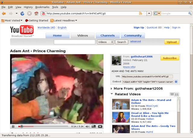 Firefox Flash archive testing