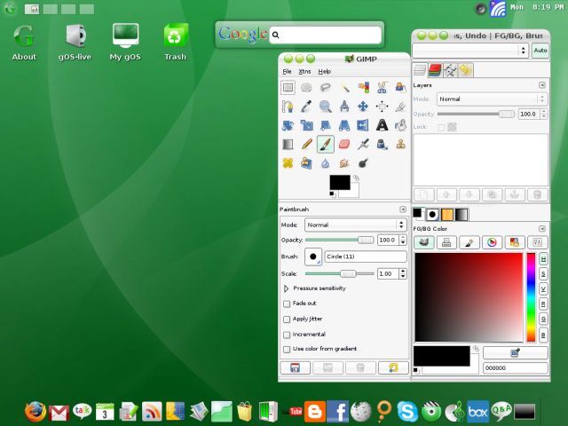 gOS GIMP