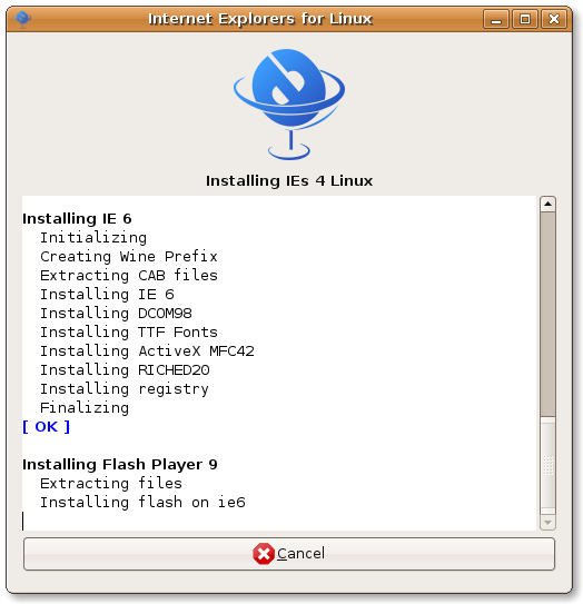ies4linux installing 2