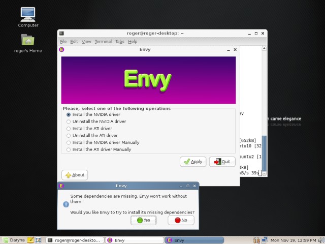 Linux Mint envy