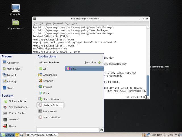 Linux Mint launch envy