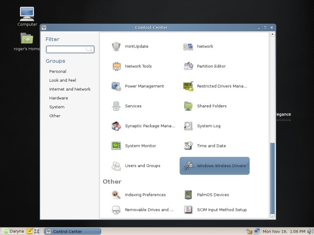 Linux Mint wireless