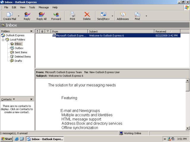 Mail security preview after change