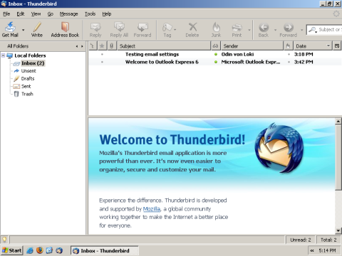 Mail security Thunderbird