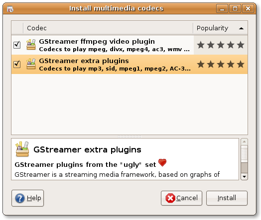 MP3 ready to install