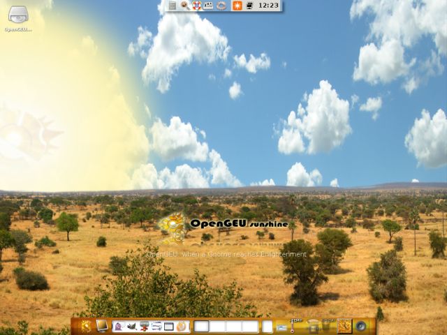 openGEU desktop installed