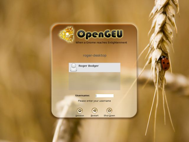 openGEU login