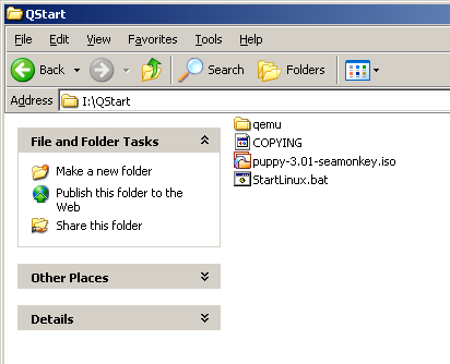 Pendrivelinux QStart