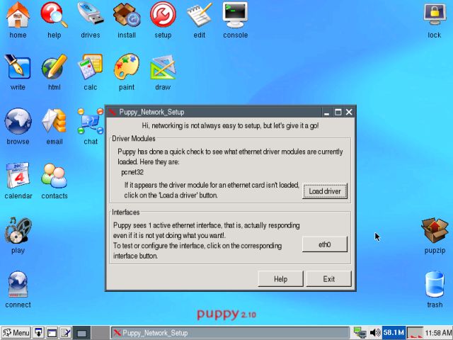 Puppy network wizard 2
