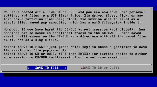 Puppy save session 1