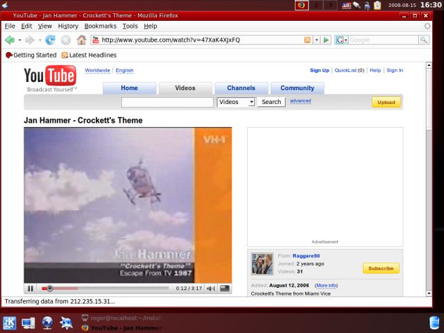 Sabayon Firefox with Flash