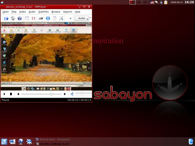 Sabayon SMPlayer