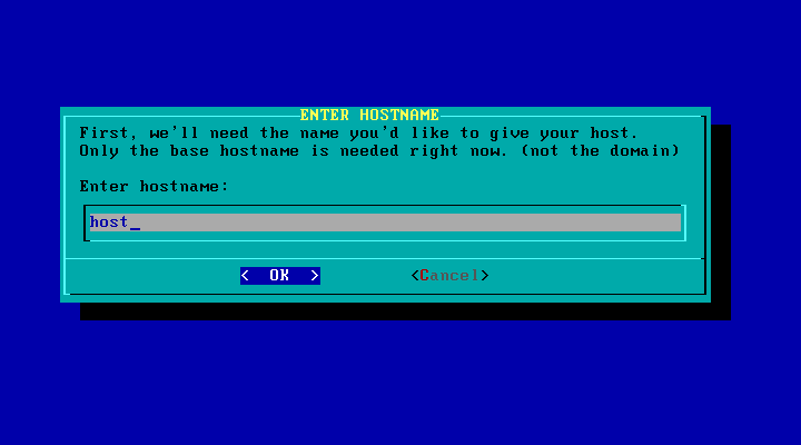 Slackware network host
