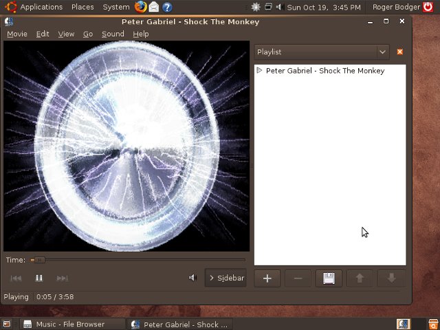 Ubuntu 8.10 mp3 playing