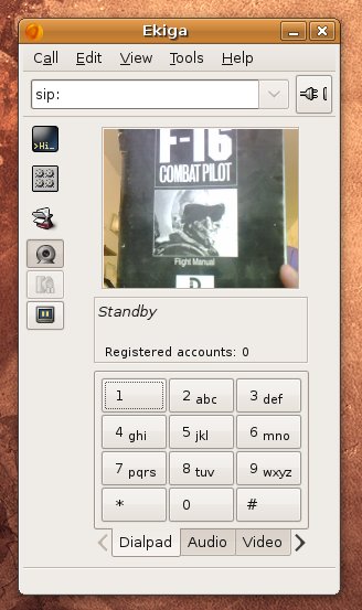 Ubuntu Ekiga webcam support