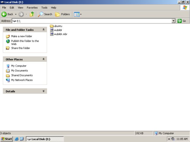 WUBI Ubuntu installed