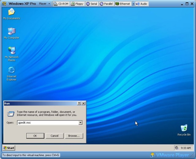 Testing the limited account